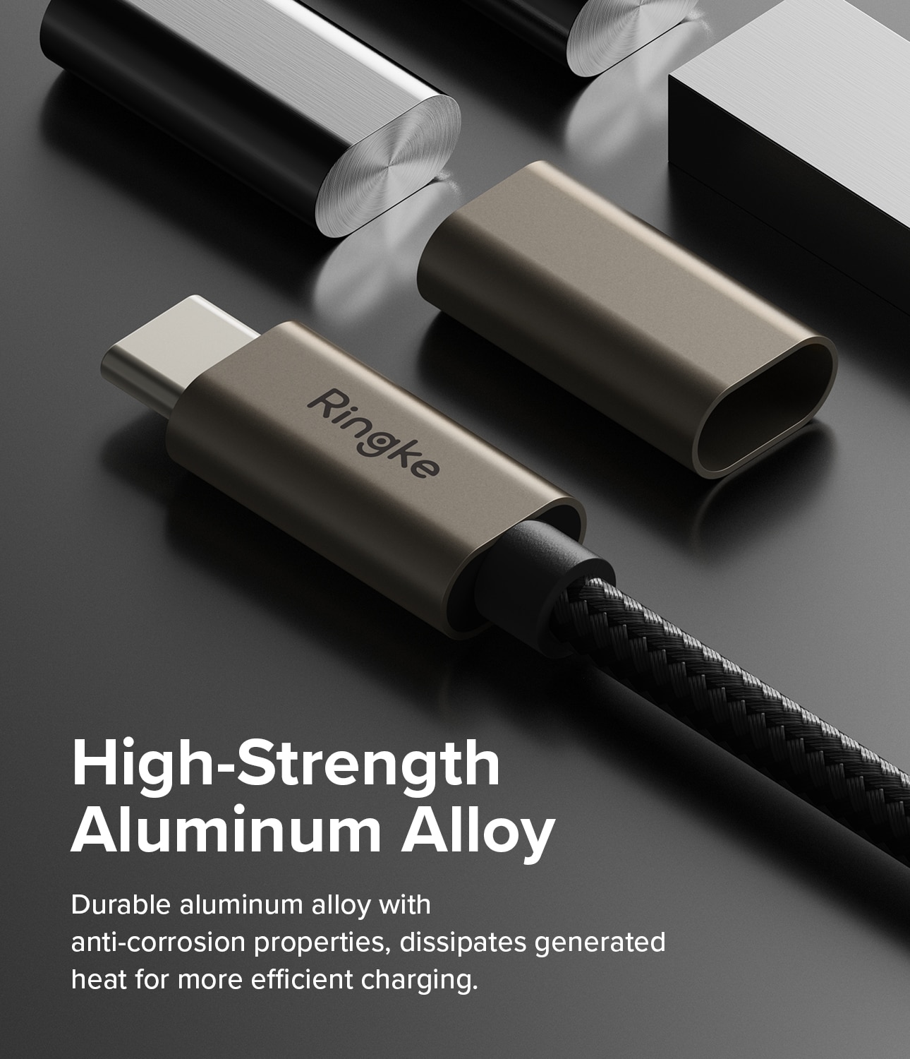 Fast Charging Basic Kabel USB-C -> USB-C 1m svart