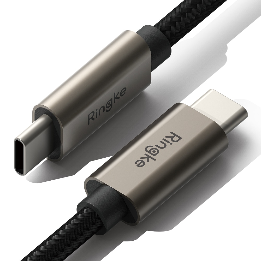 Fast Charging Basic Kabel USB-C -> USB-C 1m svart