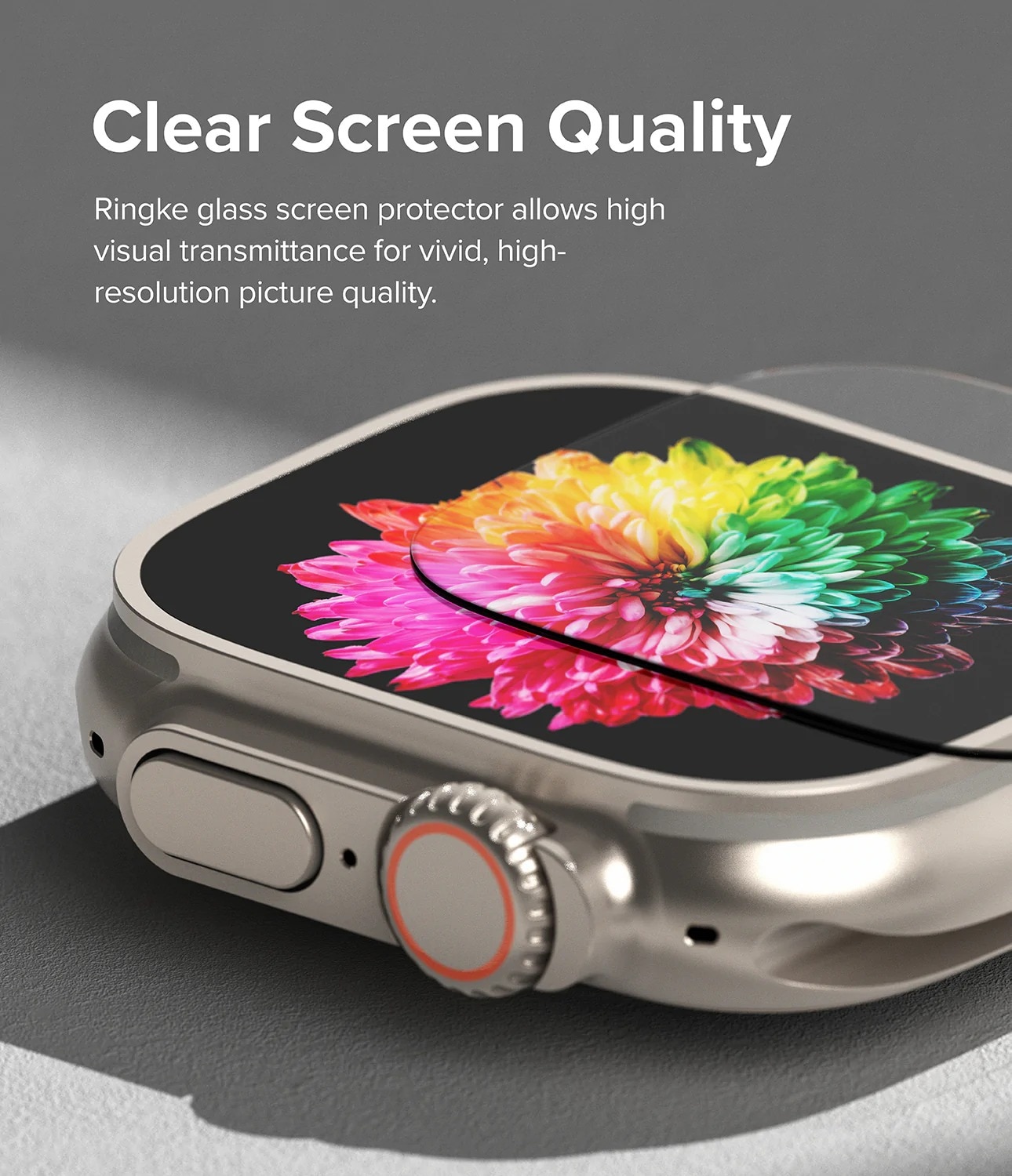 Screen Tempered Glass Apple Watch Ultra 49mm 2nd Gen (4-pack)