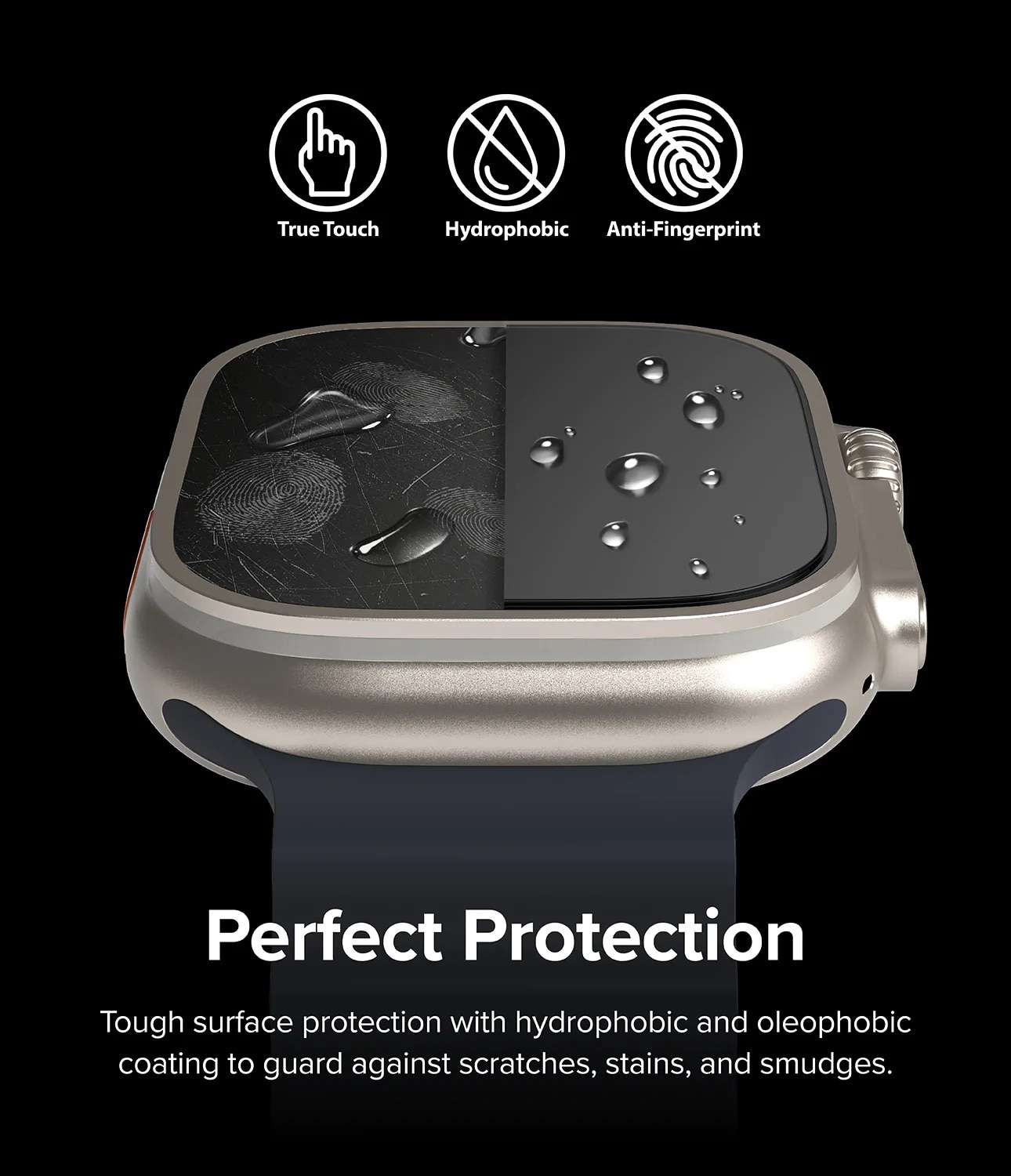 Screen Tempered Glass Apple Watch Ultra 49mm 2nd Gen (4-pack)