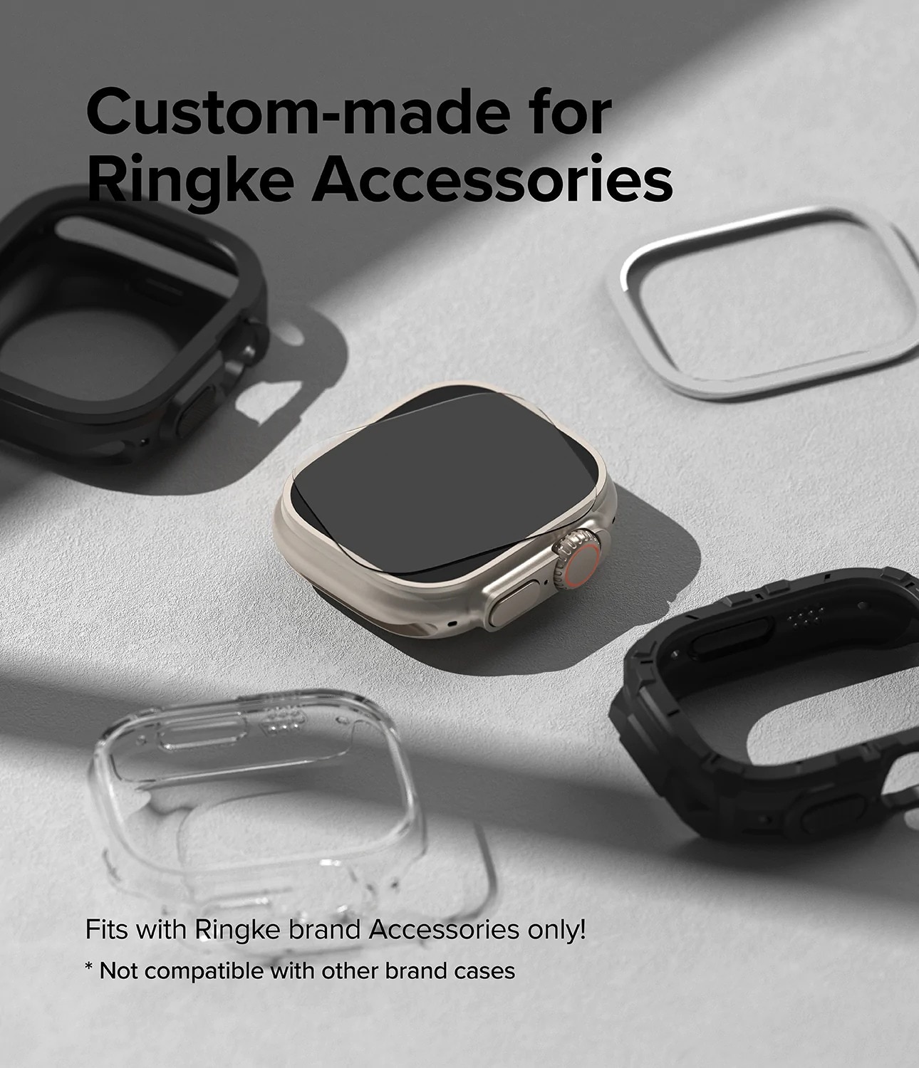 Screen Tempered Glass Apple Watch Ultra 2 49mm (4-pack)
