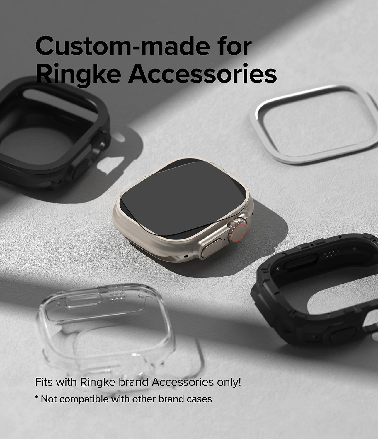 Screen Tempered Glass Apple Watch Ultra 49mm 2nd Gen (4-pack)