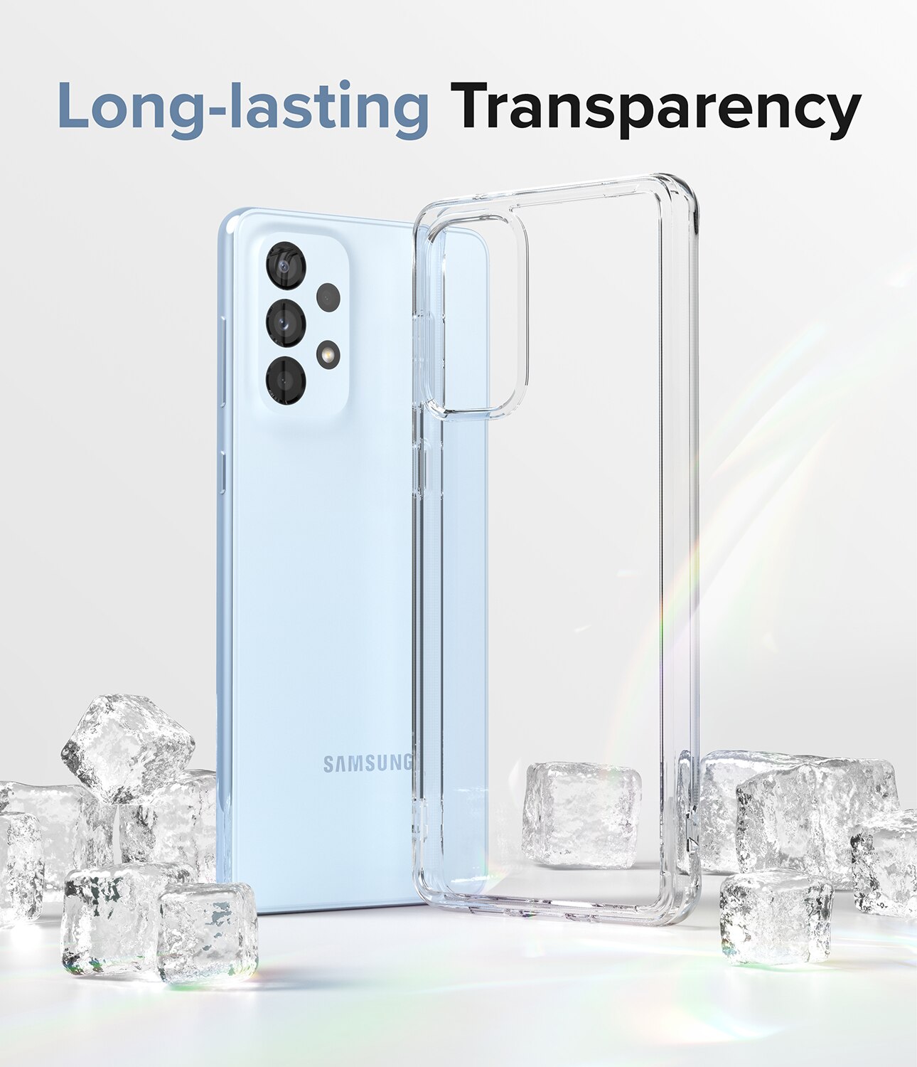 Fusion Case Samsung Galaxy A53 Genomskinlig