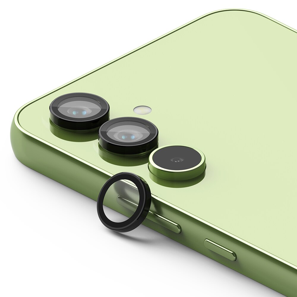Camera Lens Frame Glass Samsung Galaxy A54 Svart