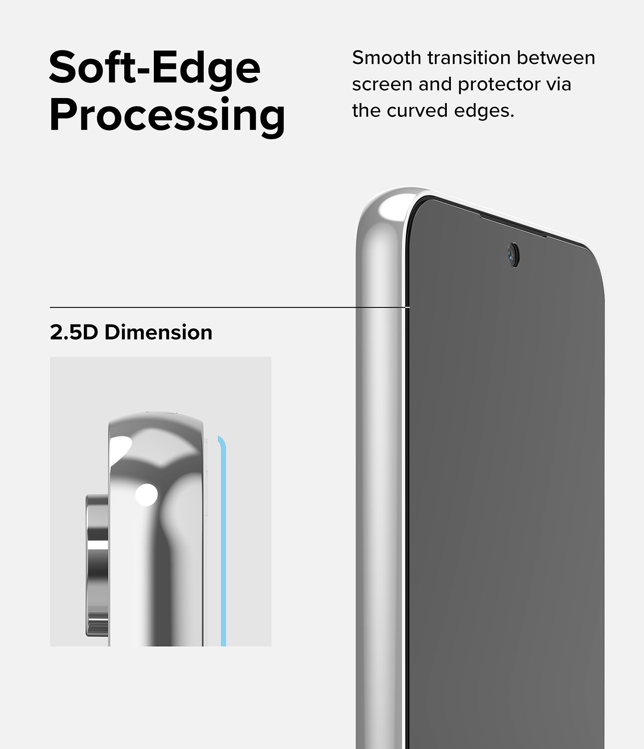 Screen Protector Glass Samsung Galaxy A54 (2-pack)