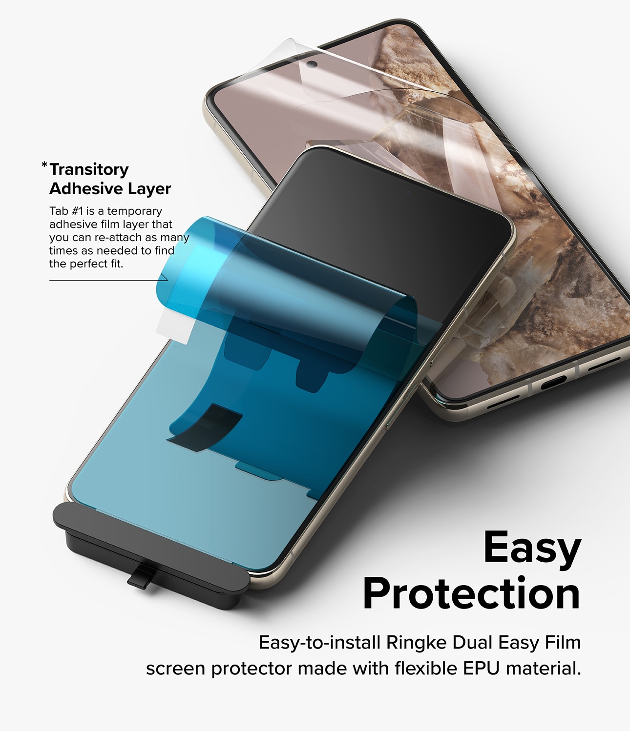 Dual Easy Screen Protector (2-pack) Google Pixel 8 Pro