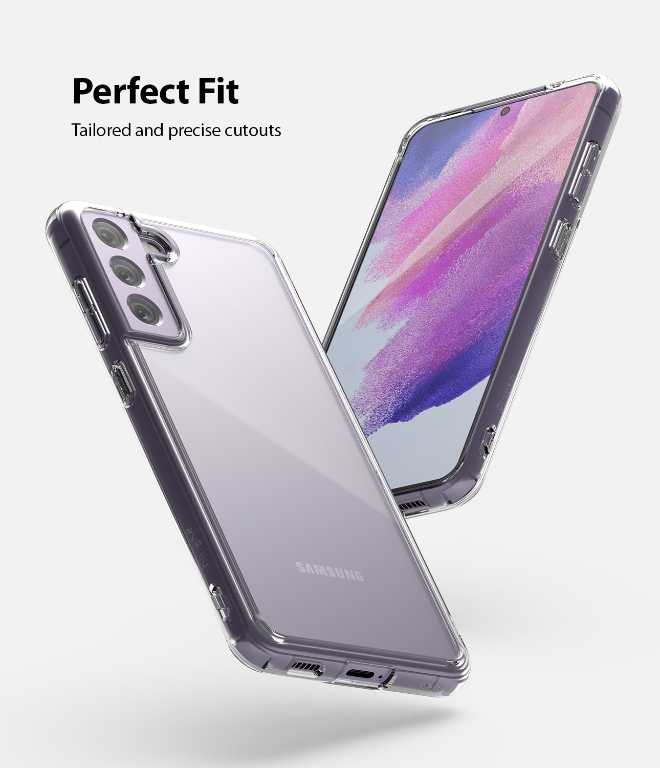 Fusion Case Samsung Galaxy S21 FE Genomskinlig