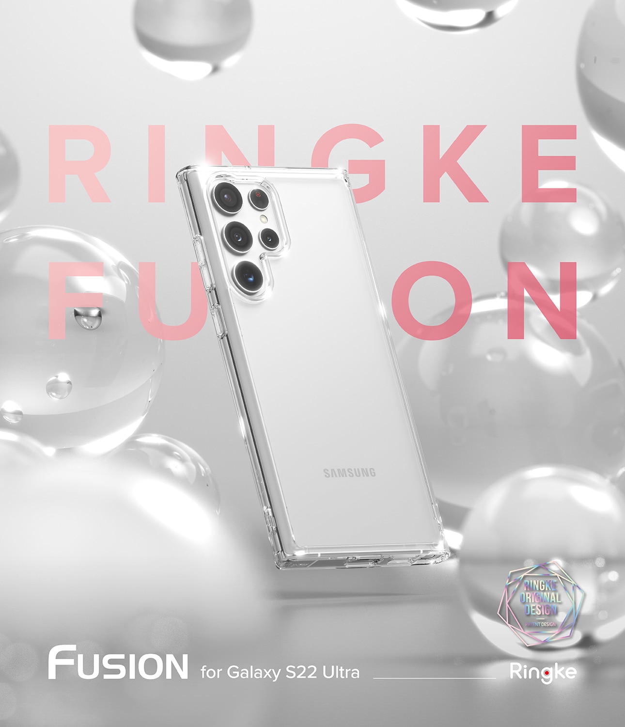 Fusion Case Samsung Galaxy S22 Ultra Genomskinlig