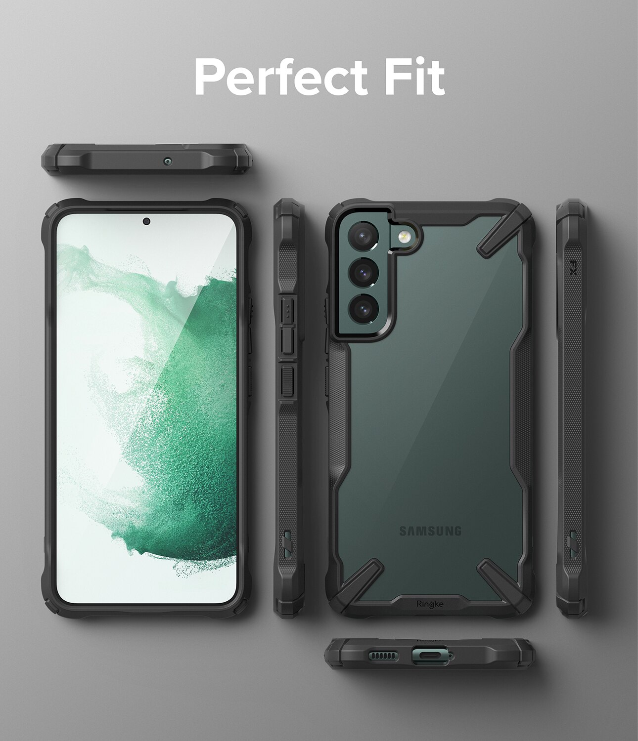 Fusion X Case Samsung Galaxy S22 Plus Svart