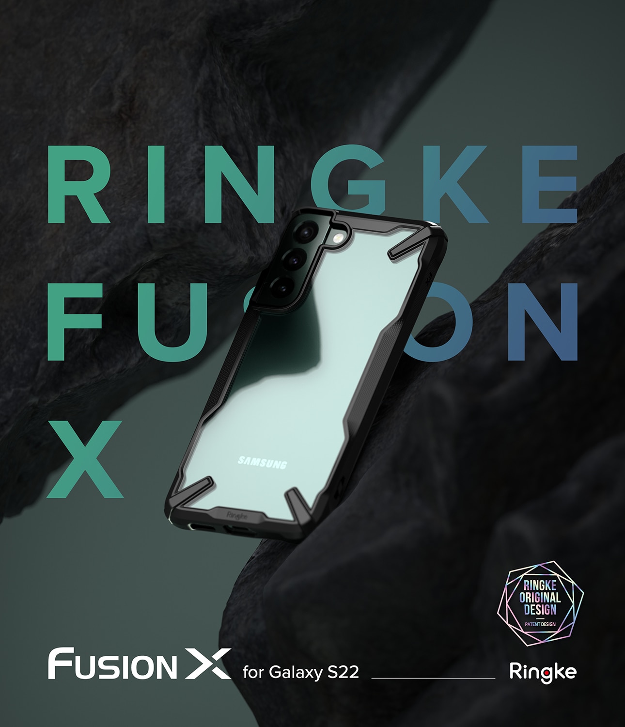 Fusion X Case Samsung Galaxy S22 Black