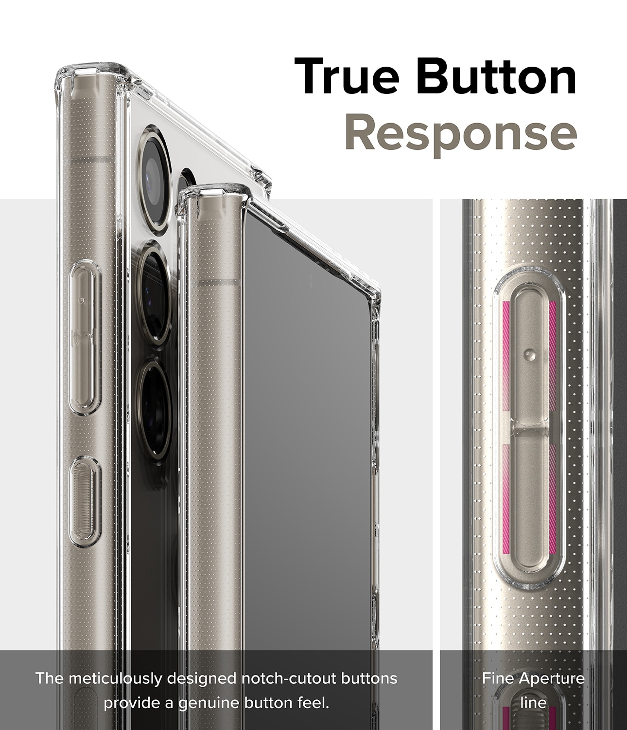 Fusion Case Samsung Galaxy S24 Ultra Genomskinlig