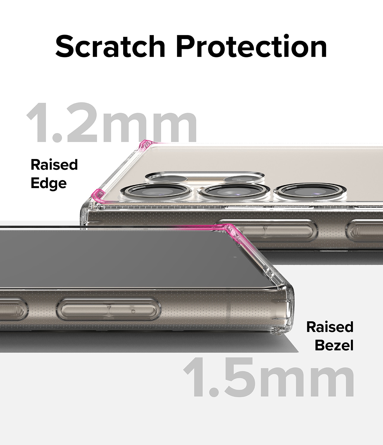 Fusion Case Samsung Galaxy S24 Ultra Genomskinlig