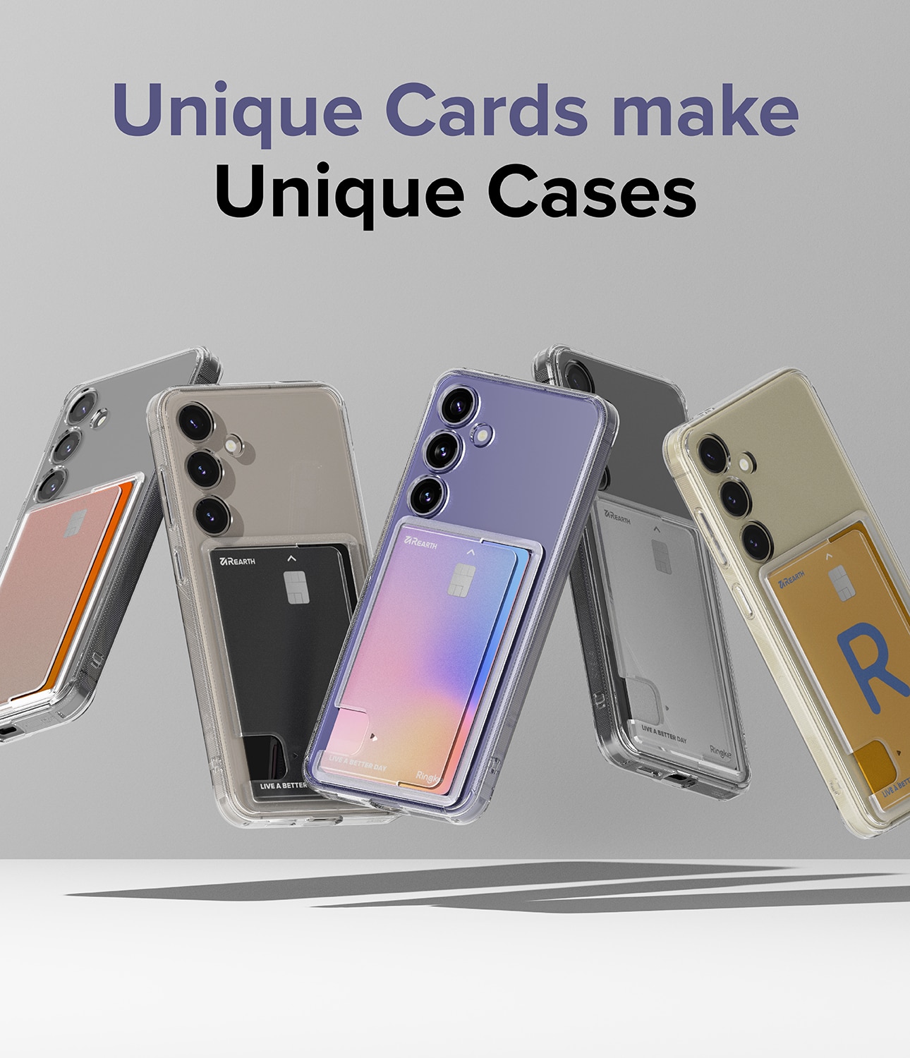 Fusion Card Case Samsung Galaxy S24 Clear
