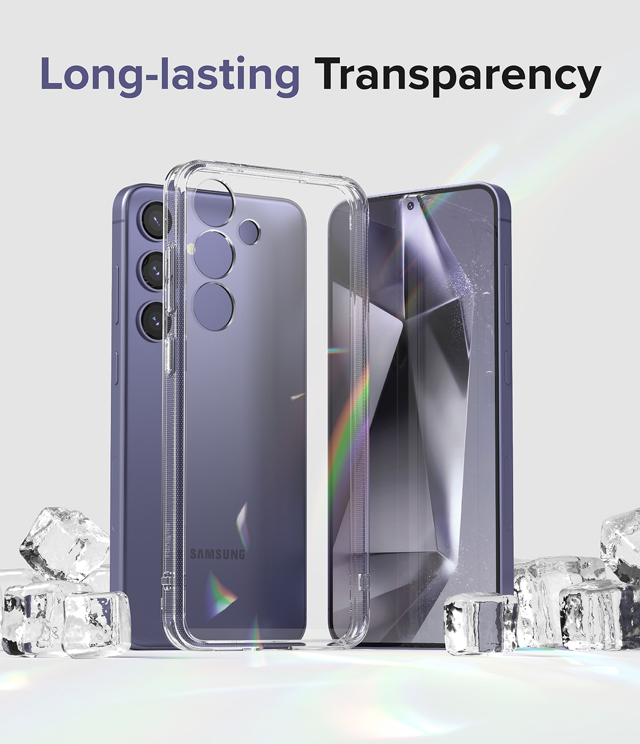 Fusion Case Samsung Galaxy S24 Plus Genomskinlig