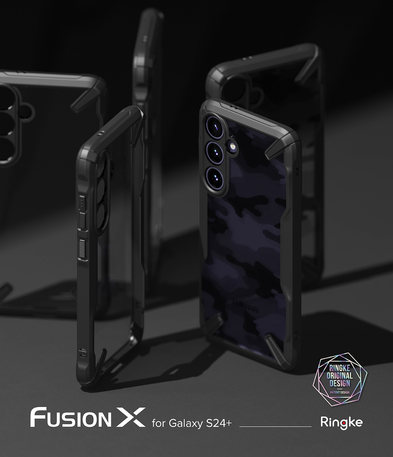 Fusion X Case Samsung Galaxy S24 svart