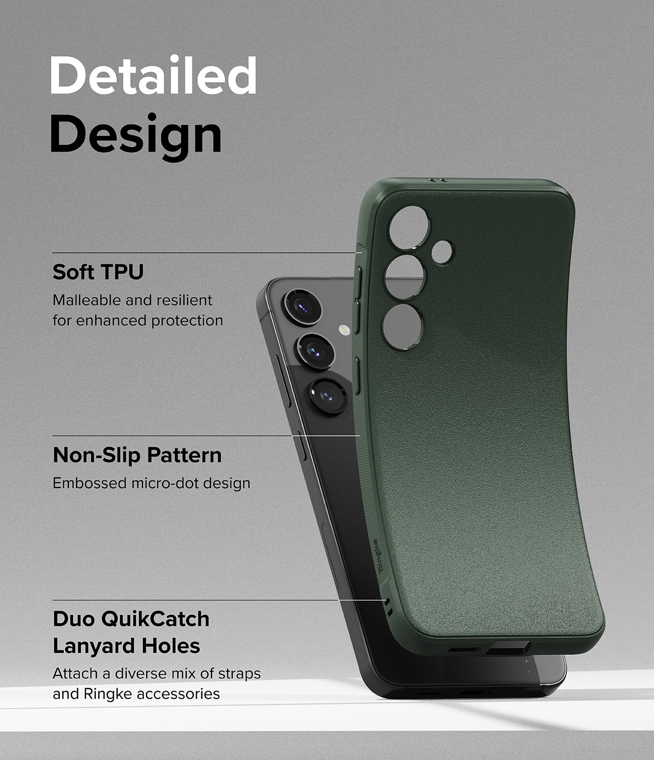 Onyx Case Samsung Galaxy S24 Dark Green