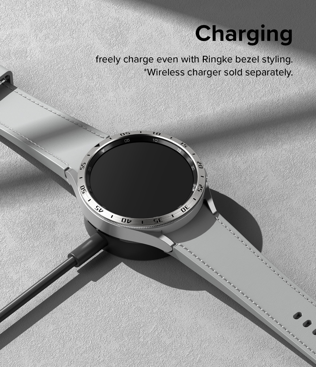 Bezel Styling Samsung Galaxy Watch 6 Classic 47mm Silver