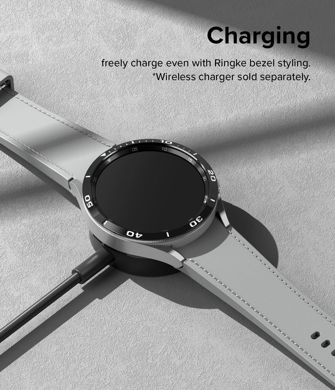 Bezel Styling Samsung Galaxy Watch 6 Classic 47mm svart