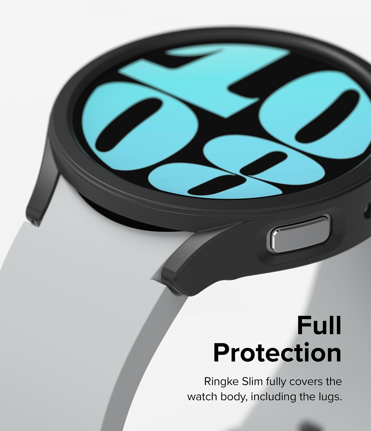 Slim Case (2-pack) Galaxy Watch 6 44mm Matte Black & Clear