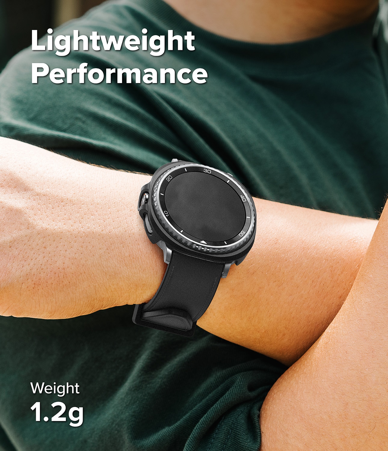 Slim Case (2-pack) Samsung Galaxy Watch 8 Classic Matte Black & Clear