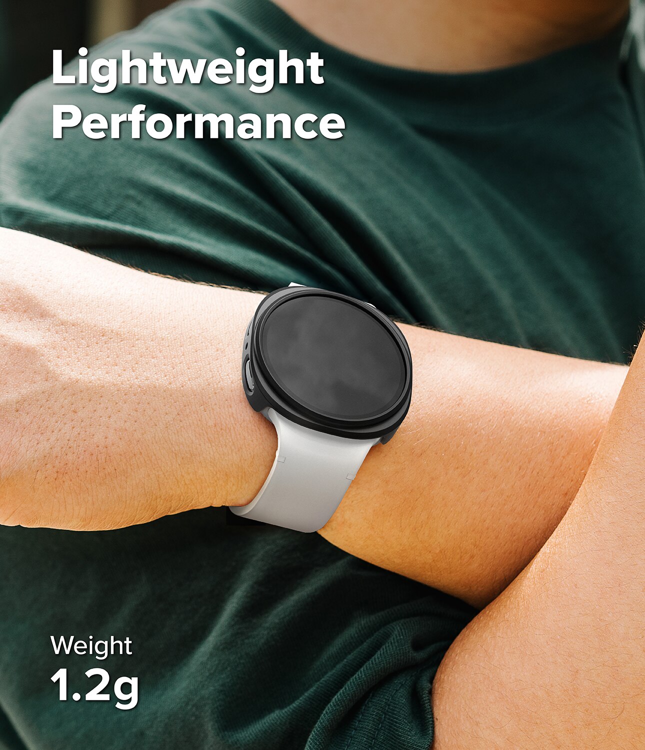 Slim Case (2-pack) Samsung Galaxy Watch 8 40mm Matte Black & Clear