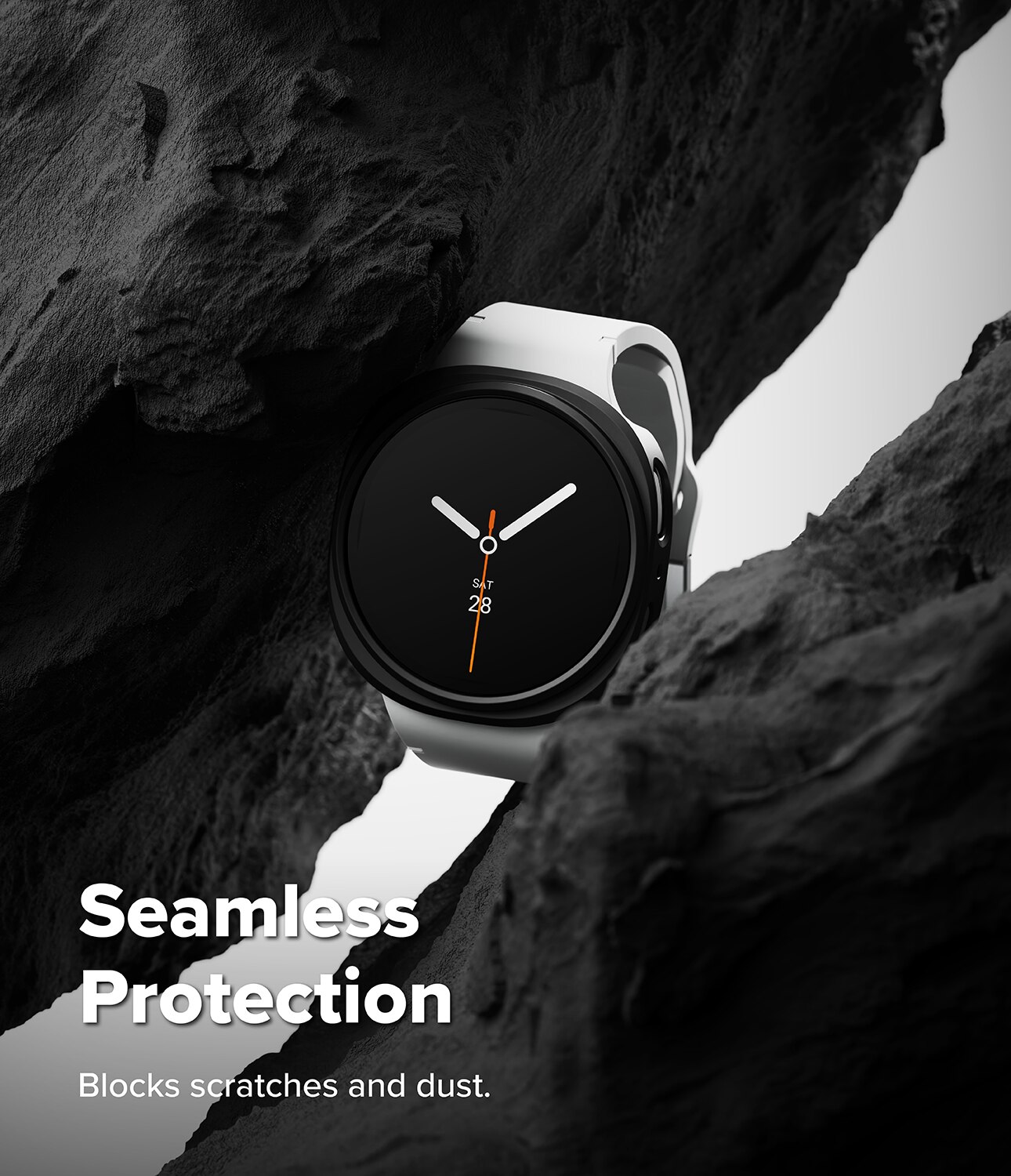 Slim Case (2-pack) Samsung Galaxy Watch 8 40mm Matte Black & Clear