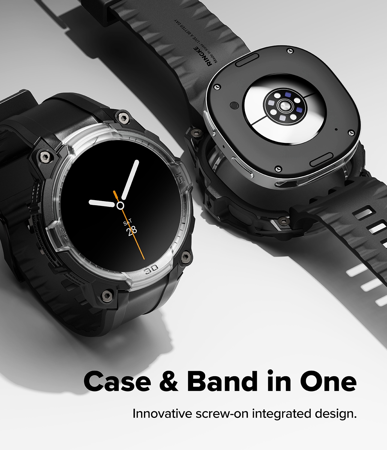 Rugged Gear Samsung Galaxy Watch 8 Classic Svart