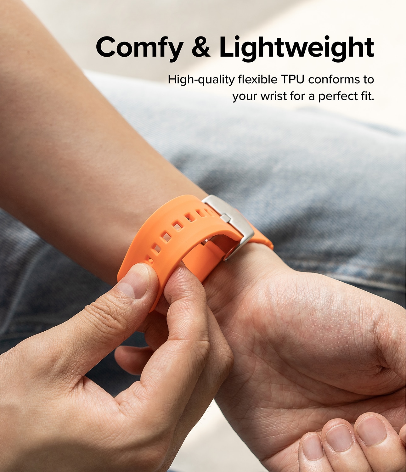 Rubber One Bold Band Polar Ignite 3 Orange