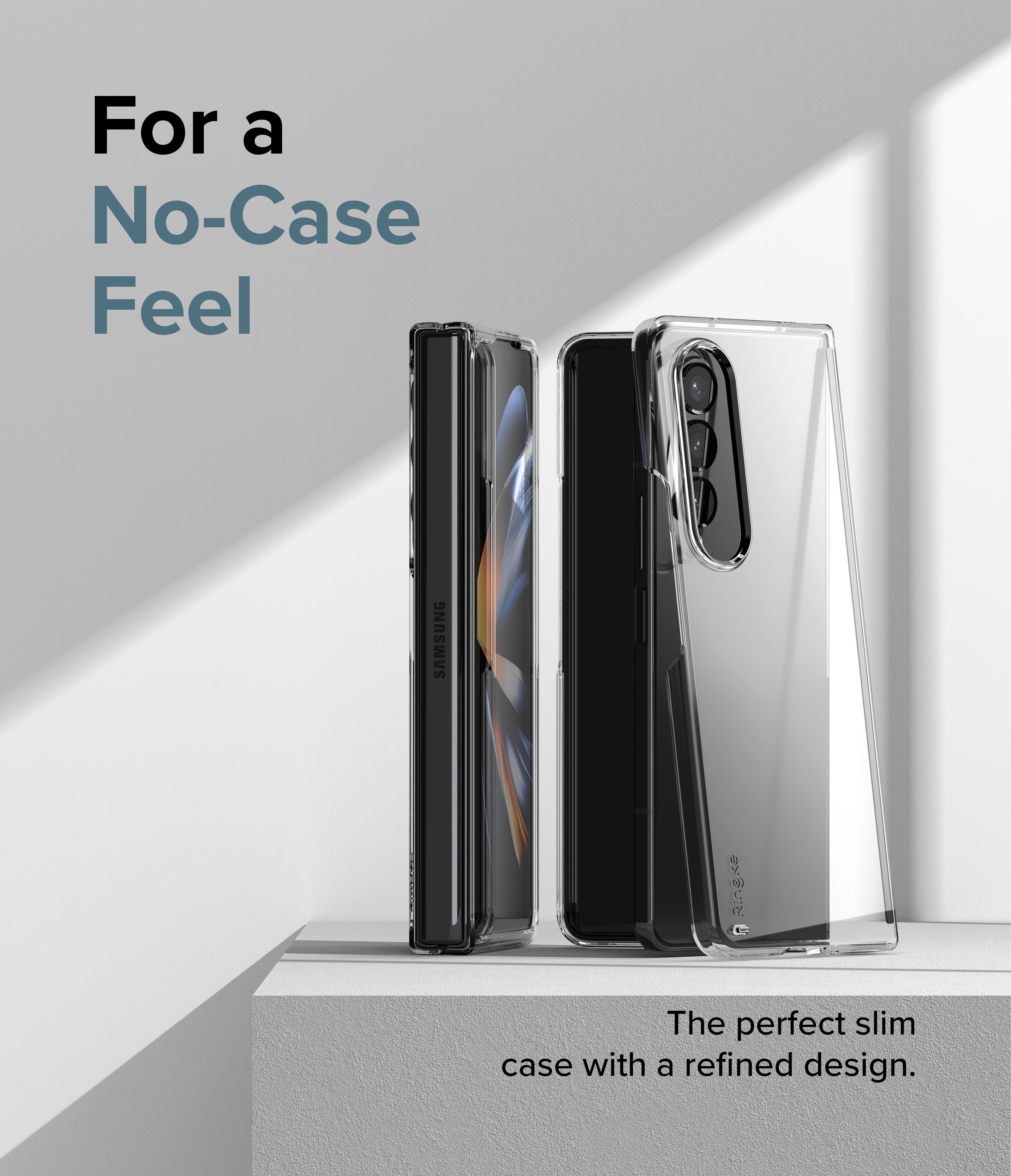Slim Case Samsung Galaxy Z Fold 4 Genomskinlig