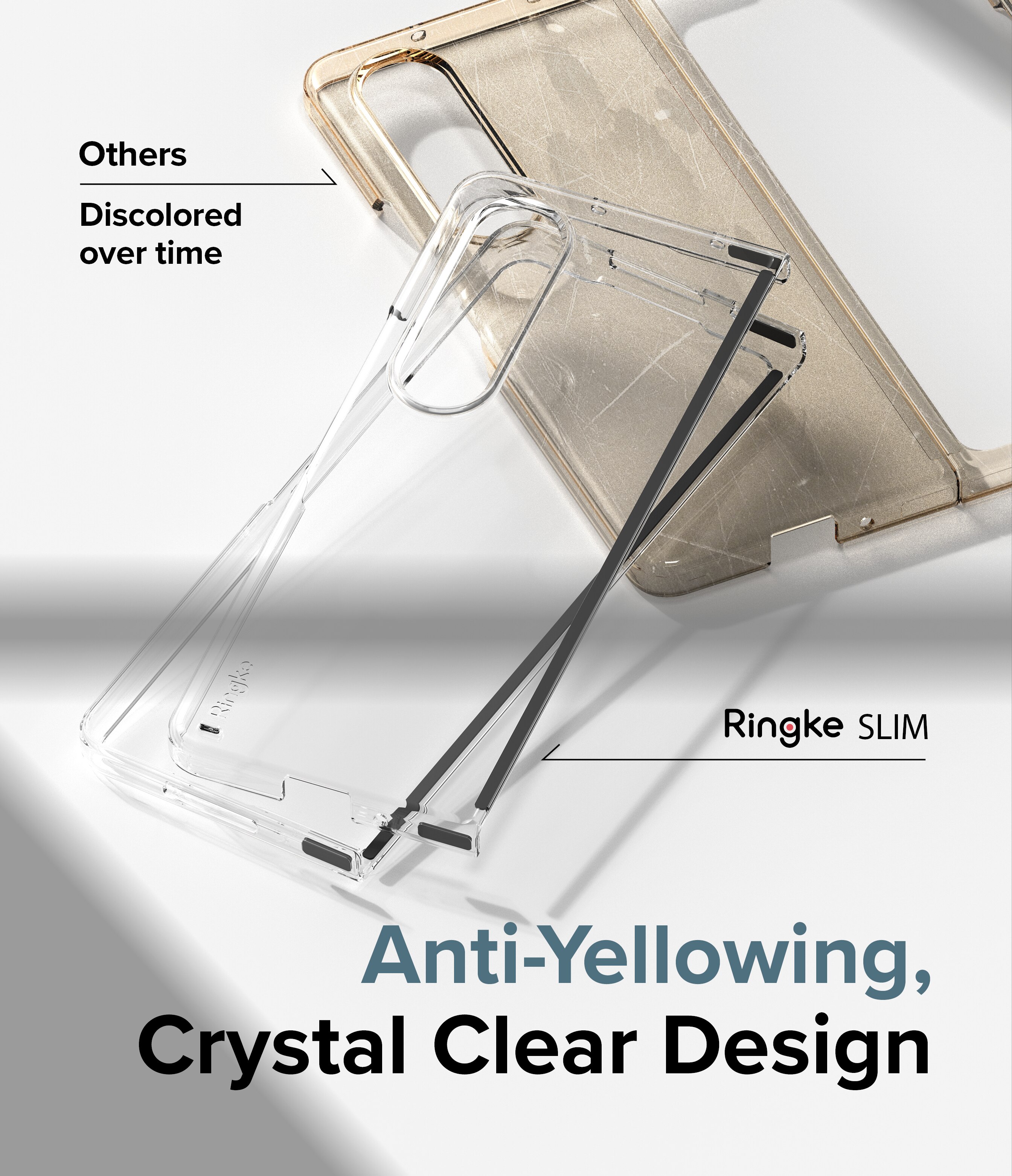 Slim Case Samsung Galaxy Z Fold 4 Genomskinlig