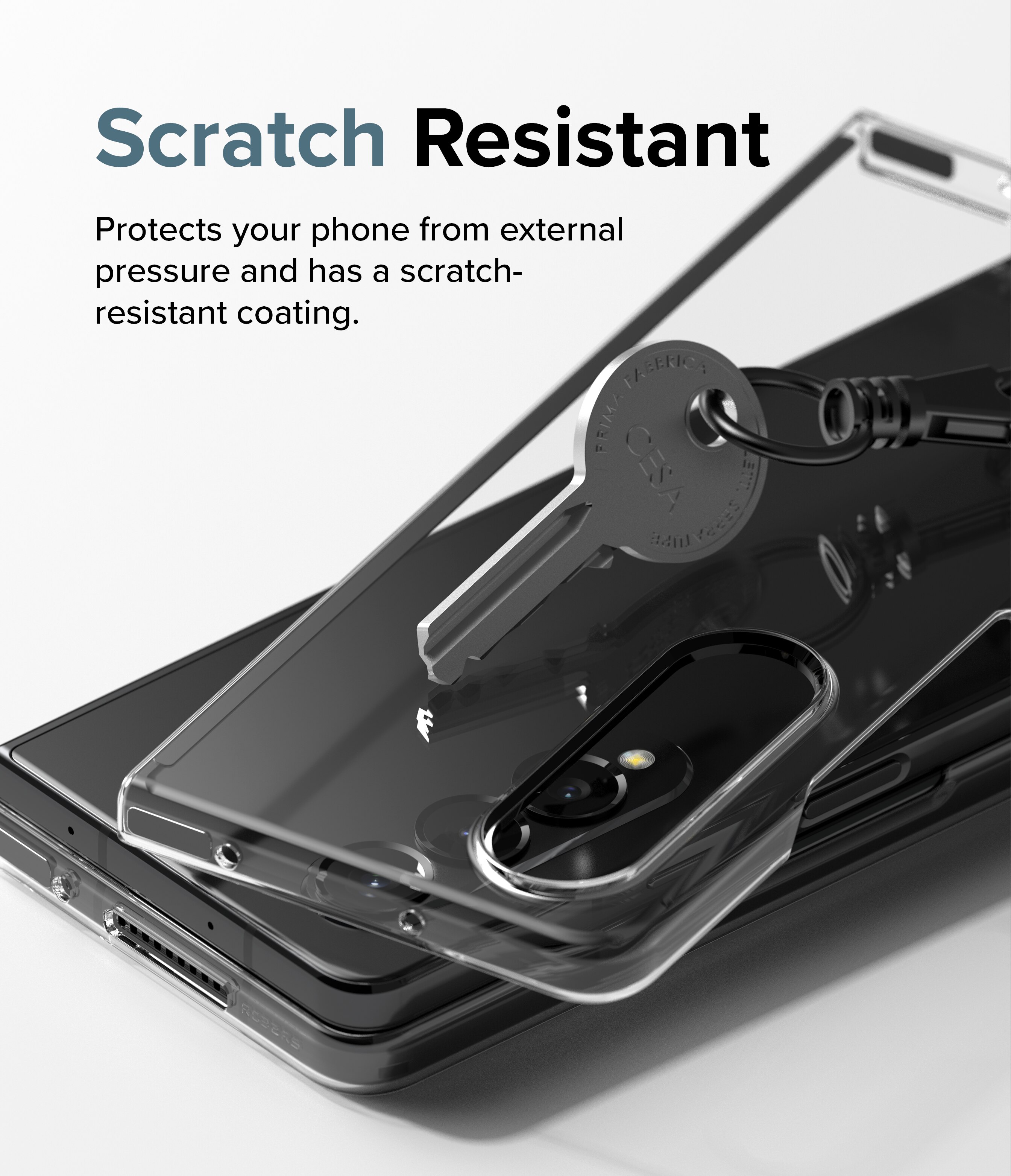 Slim Case Samsung Galaxy Z Fold 4 Genomskinlig