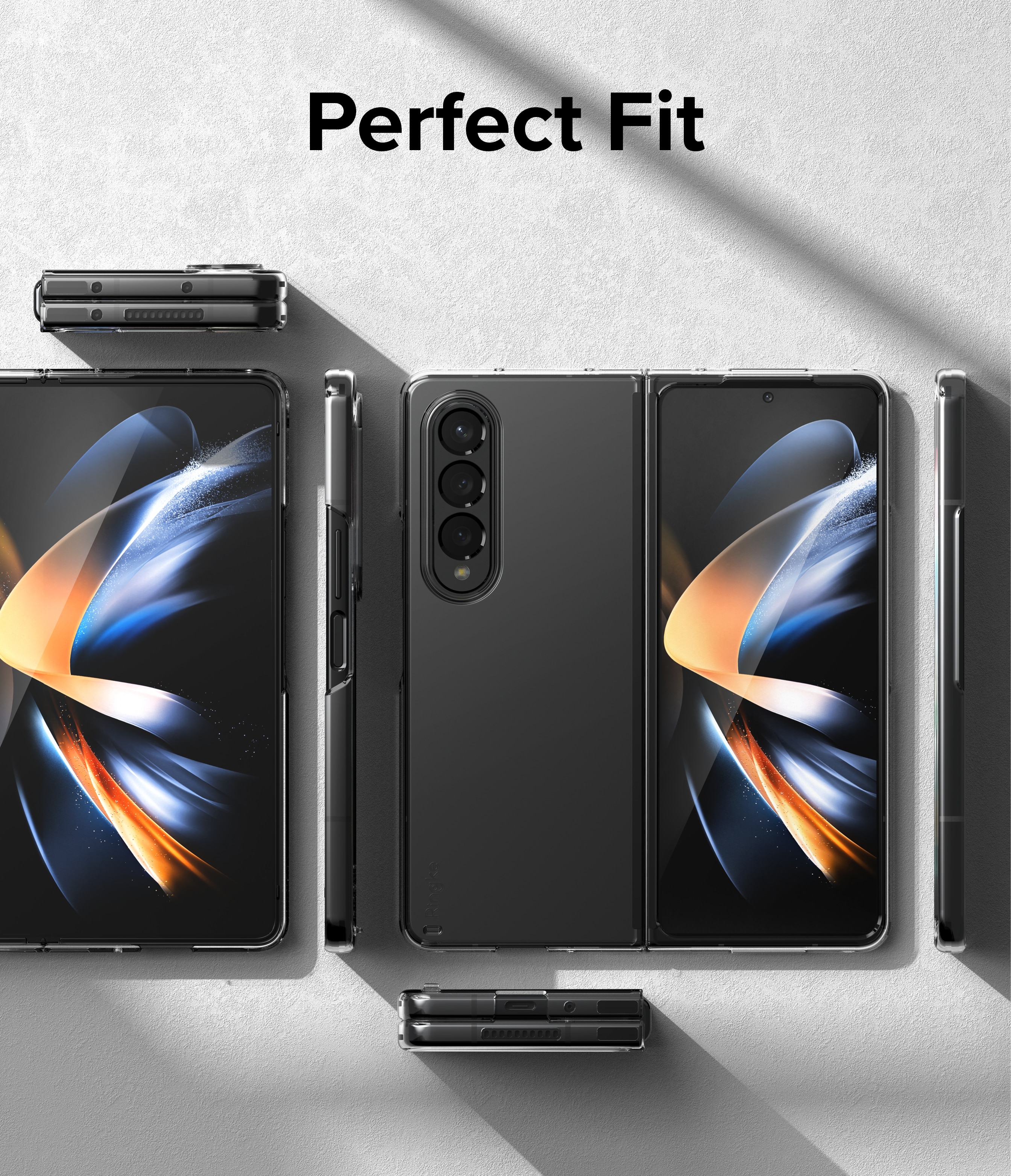 Slim Case Samsung Galaxy Z Fold 4 Genomskinlig