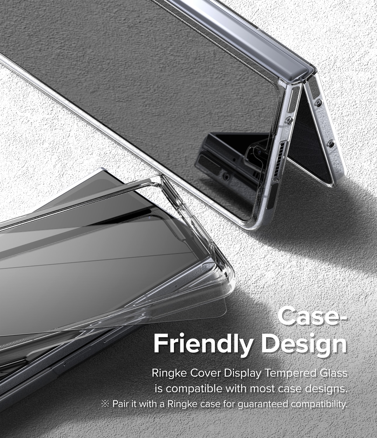 Cover Display Tempered Glass Samsung Galaxy Z Fold 5