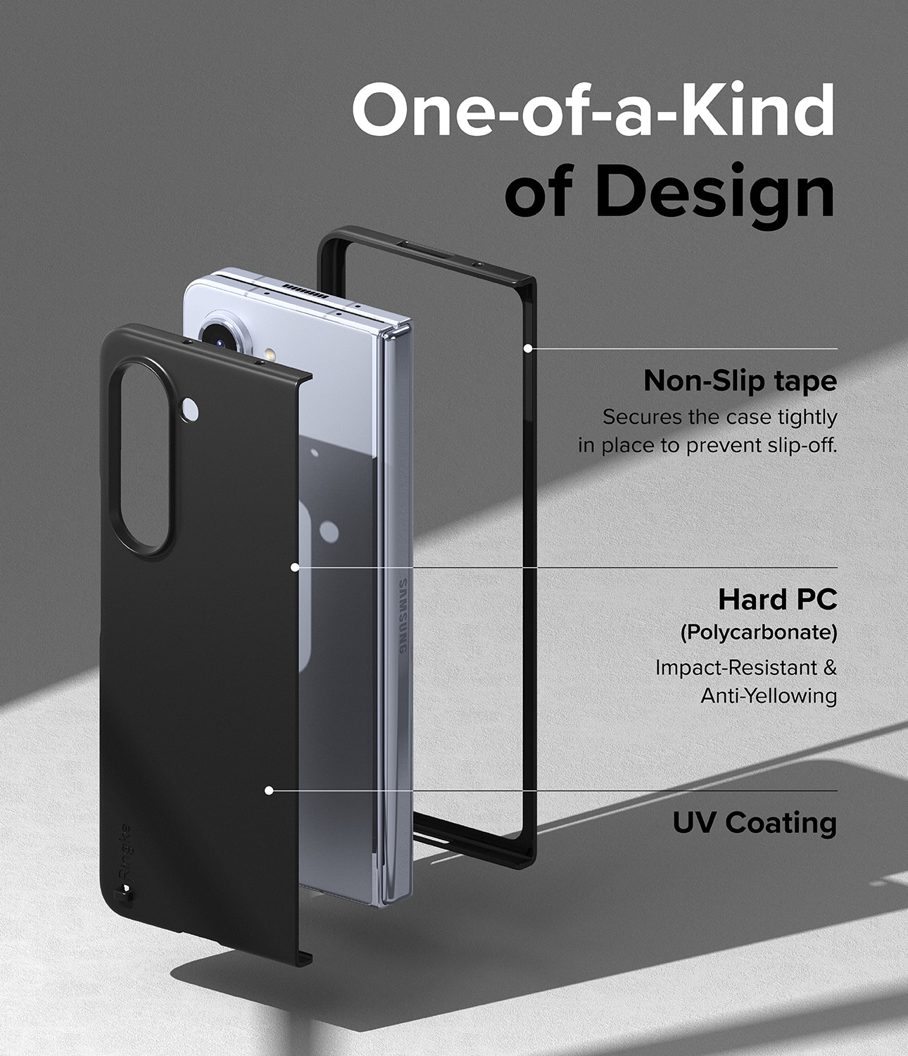 Slim Case Samsung Galaxy Z Fold 5 Black