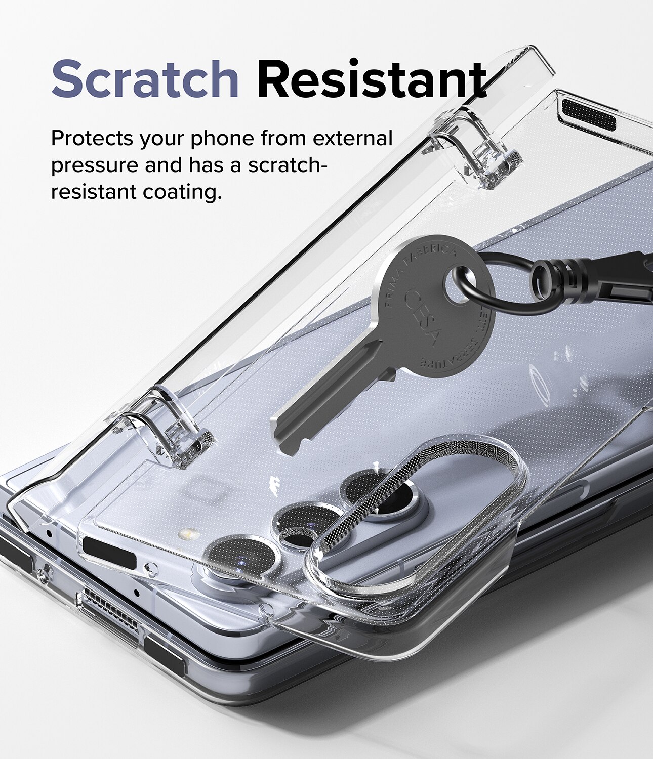 Slim Hinge Case Samsung Galaxy Z Fold 5 Clear