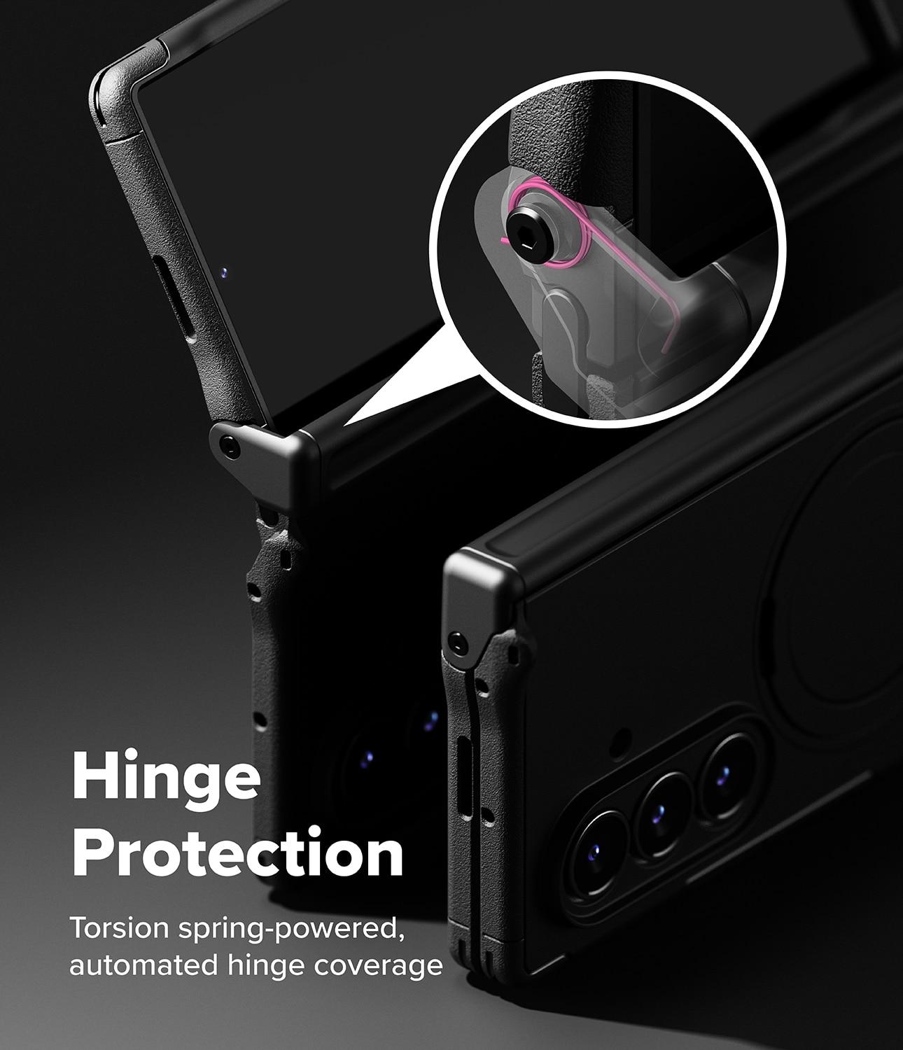 Alles Magnetic Case Samsung Galaxy Z Fold 7 svart