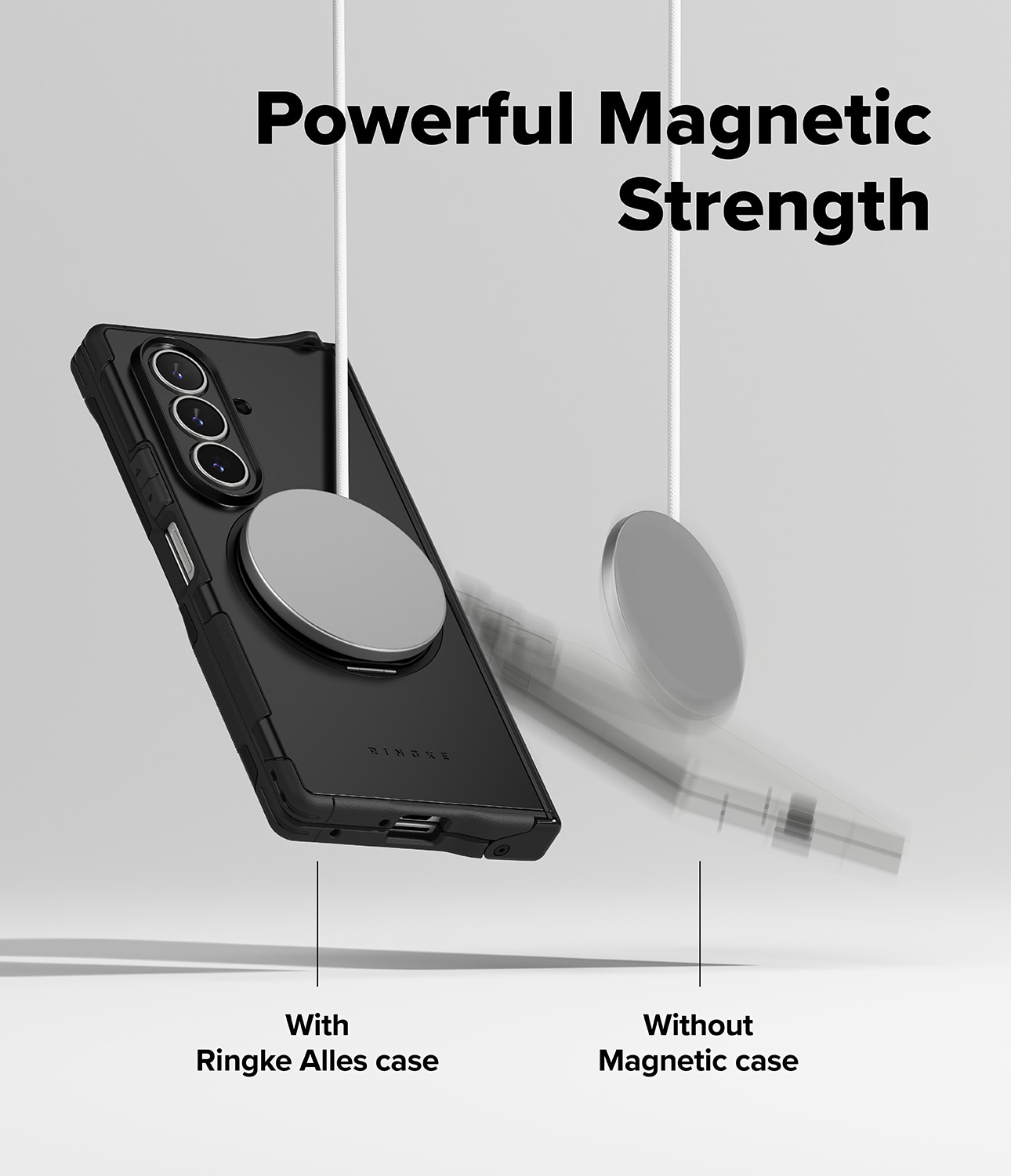 Alles Magnetic Case Samsung Galaxy Z Fold 7 svart