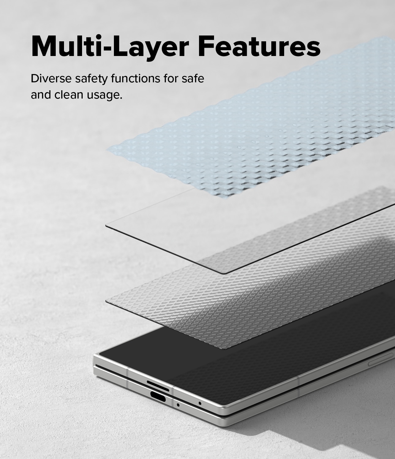 Cover Display Easy Slide Glass Samsung Galaxy Z Fold 7 (2-pack)