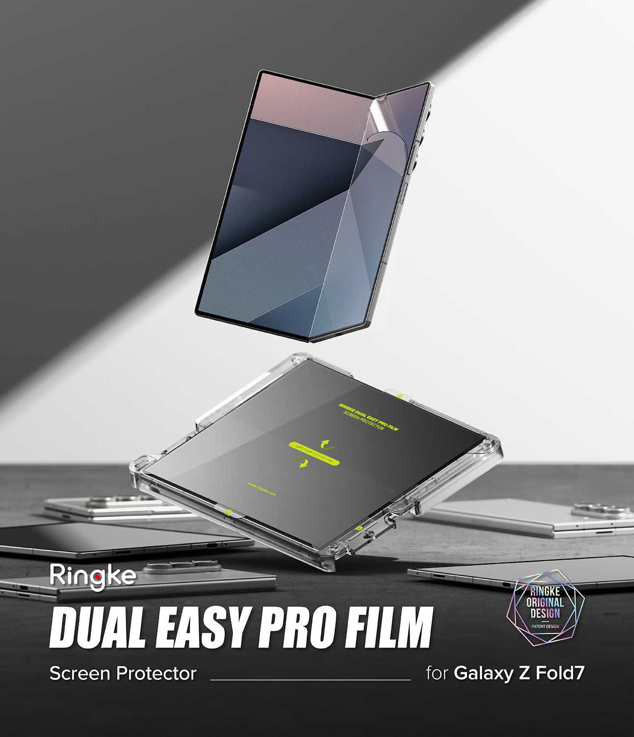 Dual Easy Pro Screen Protector (2-pack) Samsung Galaxy Z Fold 7