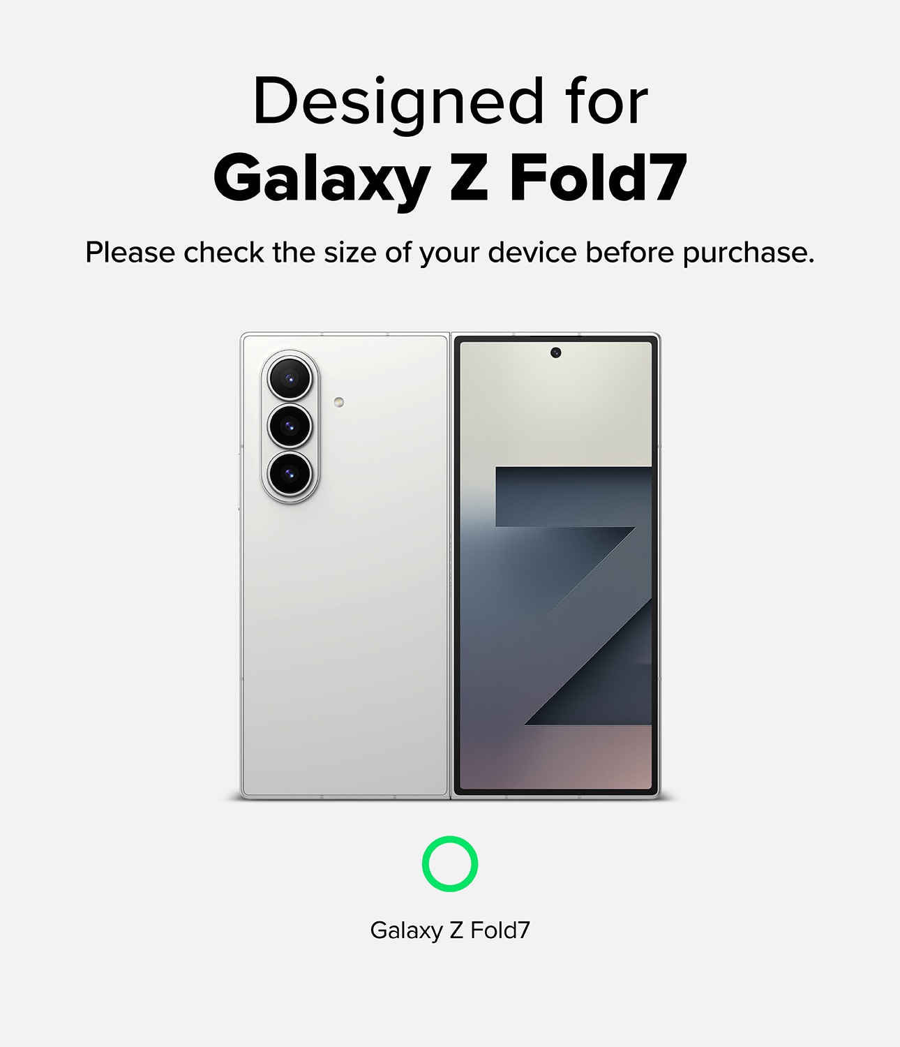 Dual Easy Pro Screen Protector (2-pack) Samsung Galaxy Z Fold 7