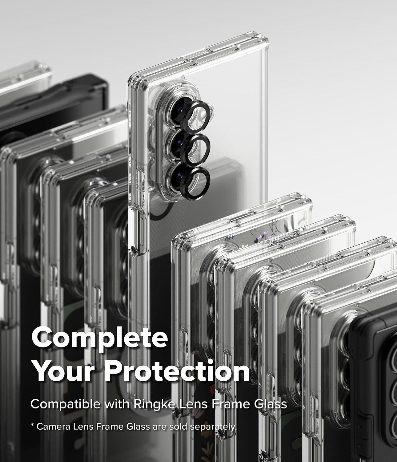 Fusion Case Samsung Galaxy Z Fold 7 Clear