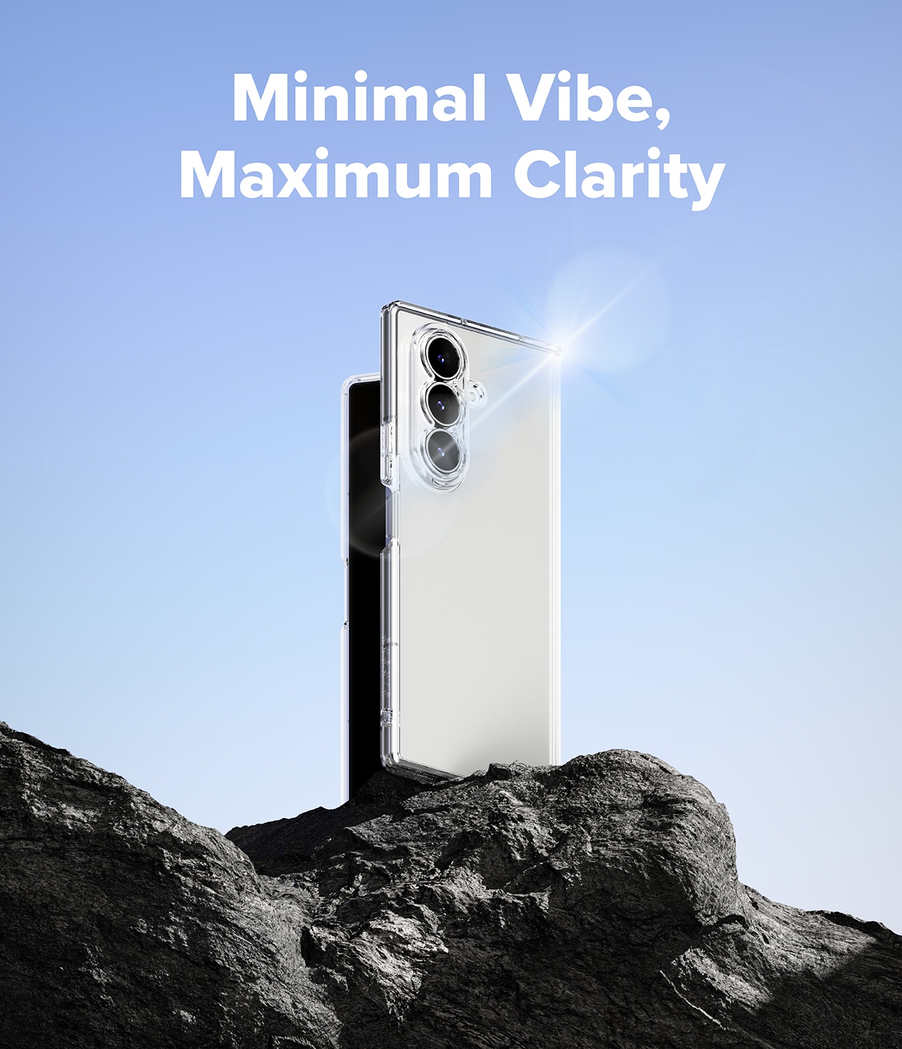 Fusion Case Samsung Galaxy Z Fold 7 Clear