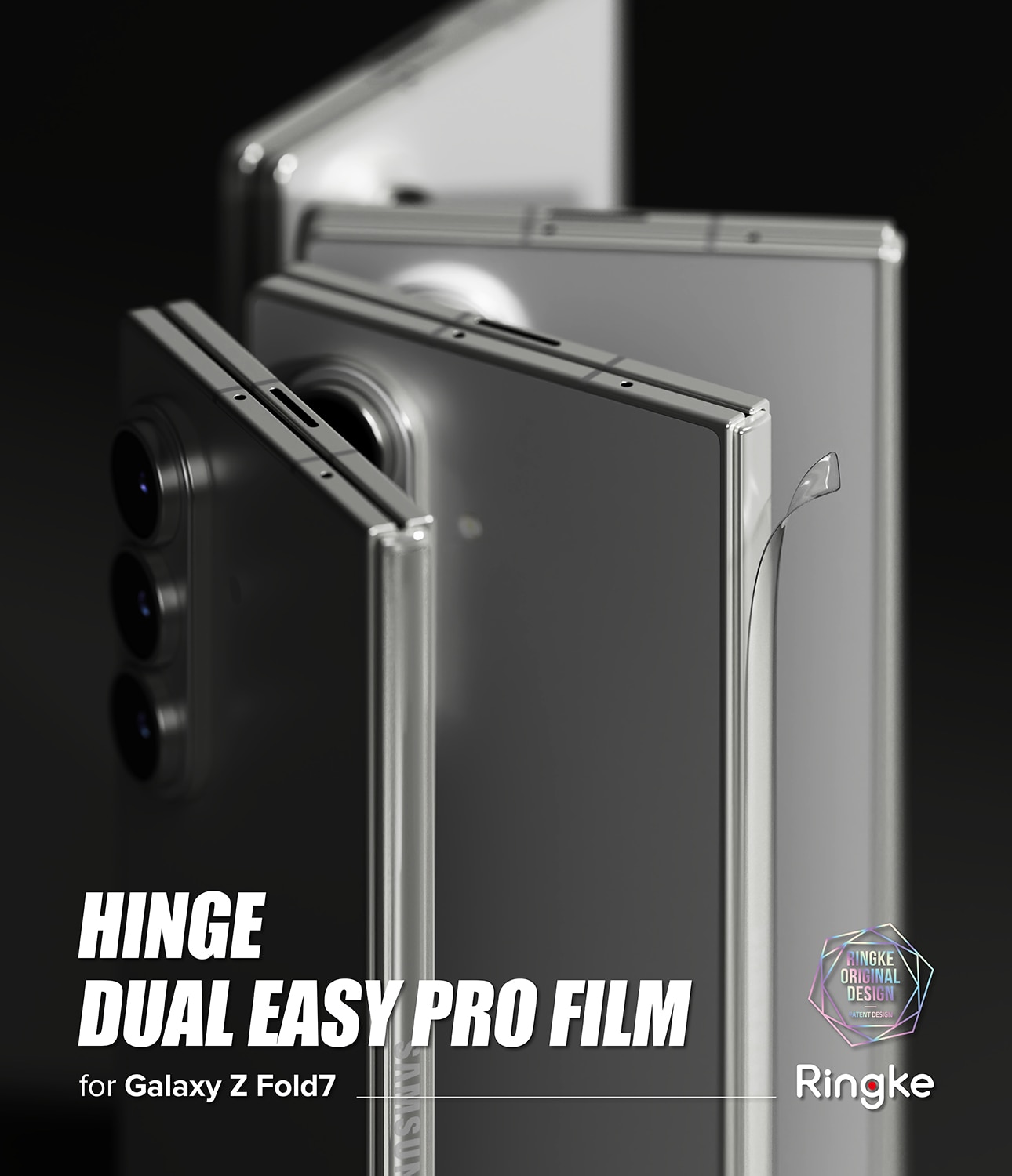 Hinge Dual Easy Pro Film (2-pack) Samsung Galaxy Z Fold 7