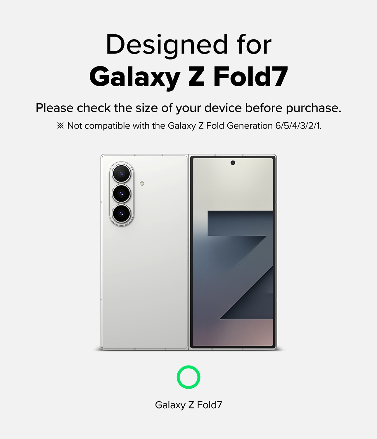 Hinge Dual Easy Pro Film (2-pack) Samsung Galaxy Z Fold 7
