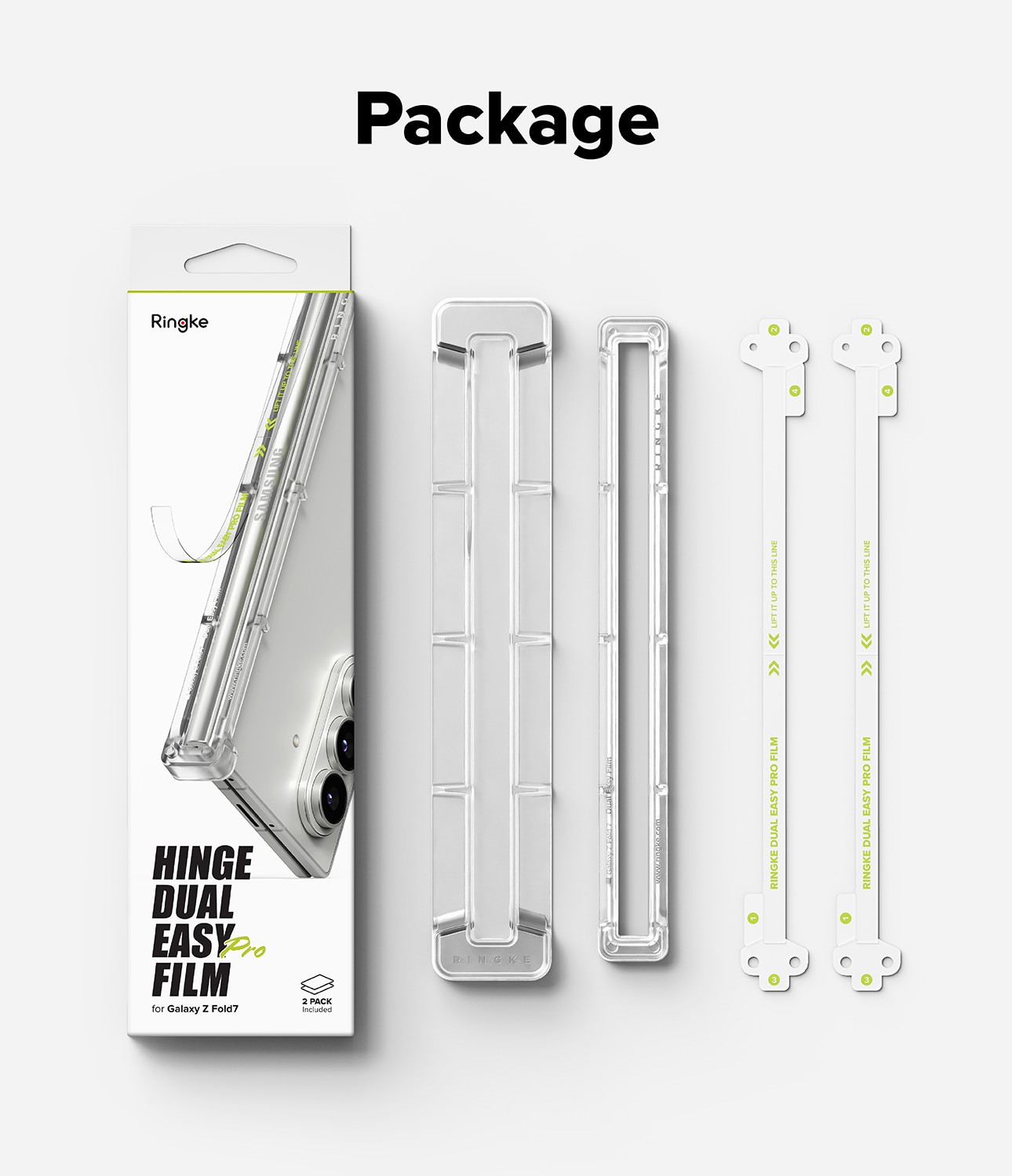 Hinge Dual Easy Pro Film (2-pack) Samsung Galaxy Z Fold 7
