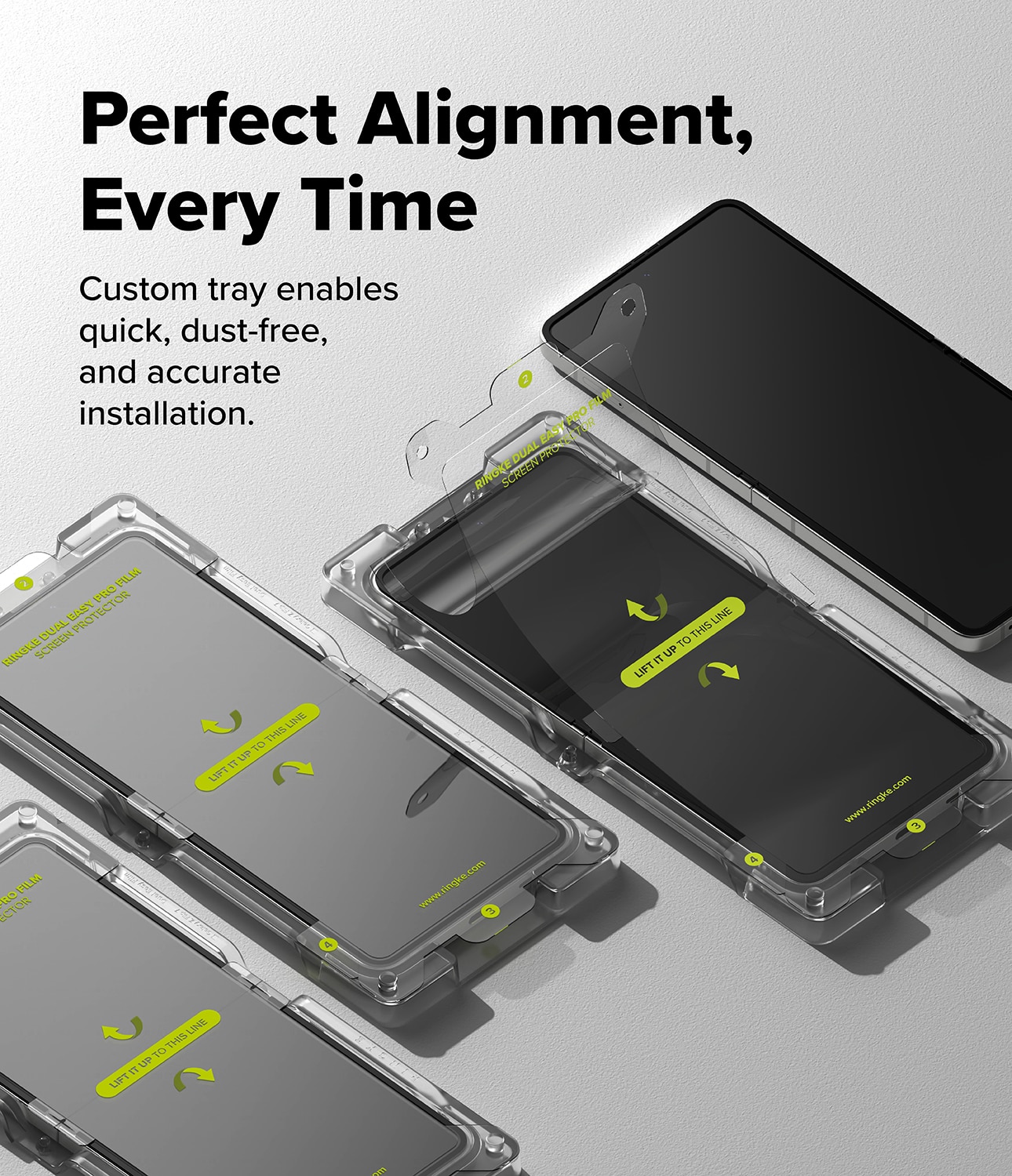Dual Easy Pro Screen Protector (2-pack) Samsung Galaxy Z Flip 7