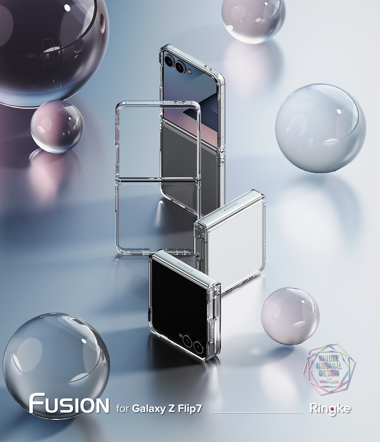 Fusion Case Samsung Galaxy Z Flip 7 Clear