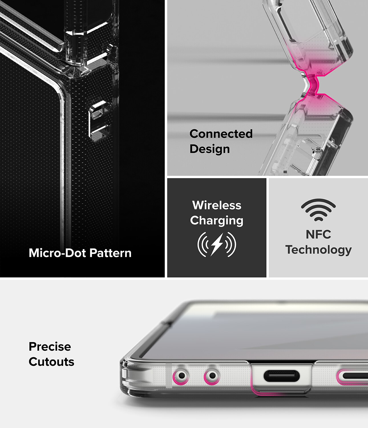 Fusion Case Samsung Galaxy Z Flip 7 Clear