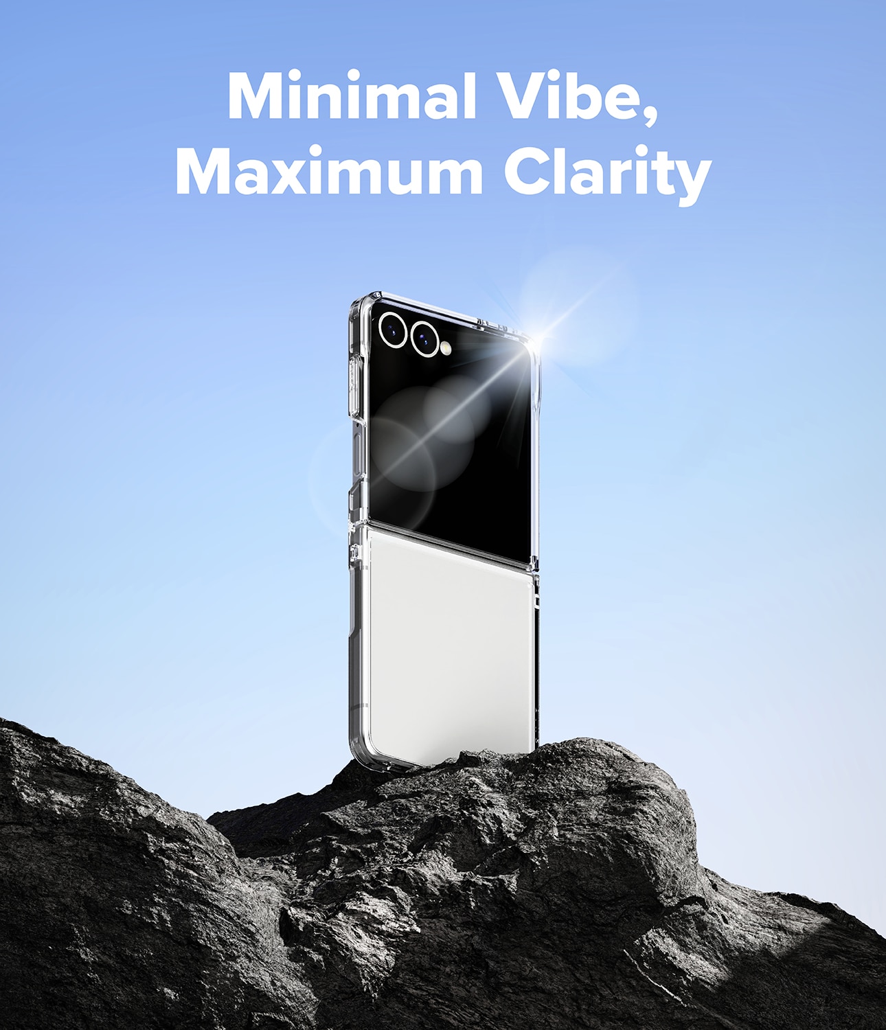 Fusion Case Samsung Galaxy Z Flip 7 Clear