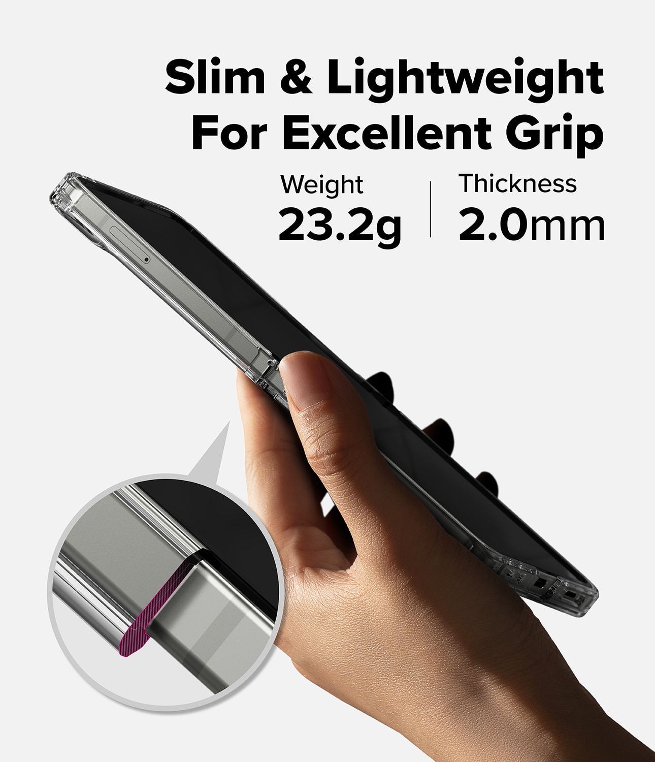 Fusion Case Samsung Galaxy Z Flip 7 Clear